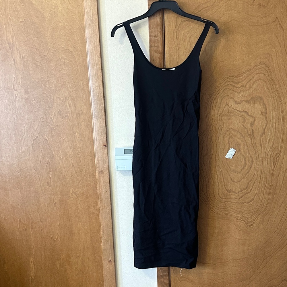 Forever 21 Black Midi Dress
